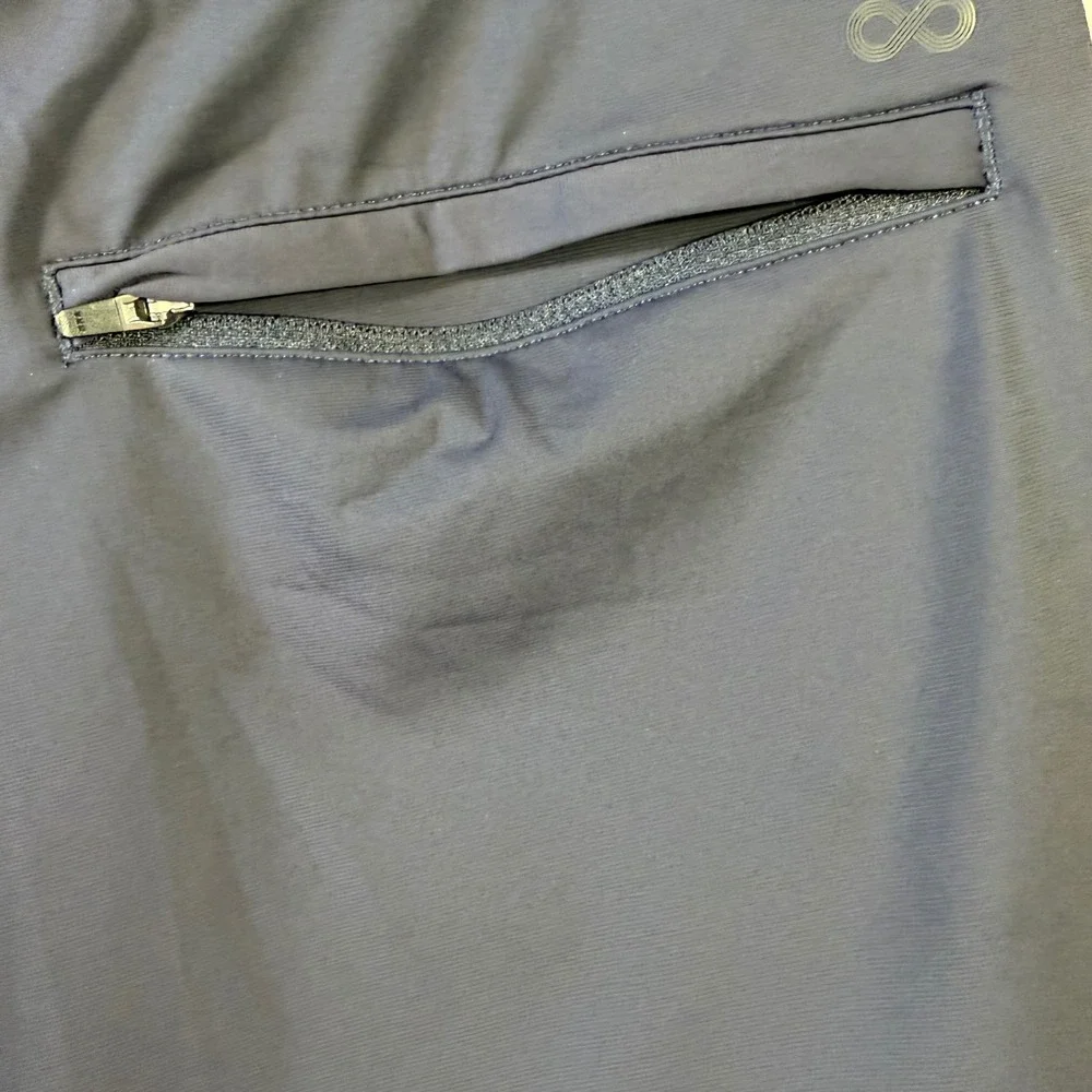 Infinity Linearflex Mens Navy Blue Performance Golf Shorts Stretch Size 34
